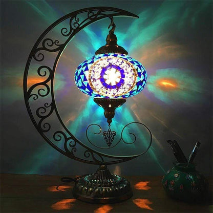 Boho Mosaic Lamp Ethnic Style