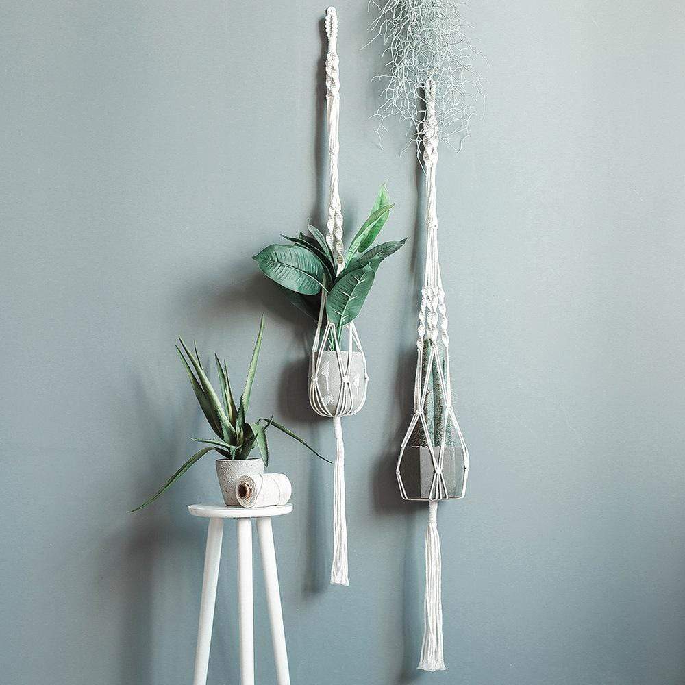 Boho Plant Tapestry Macrame