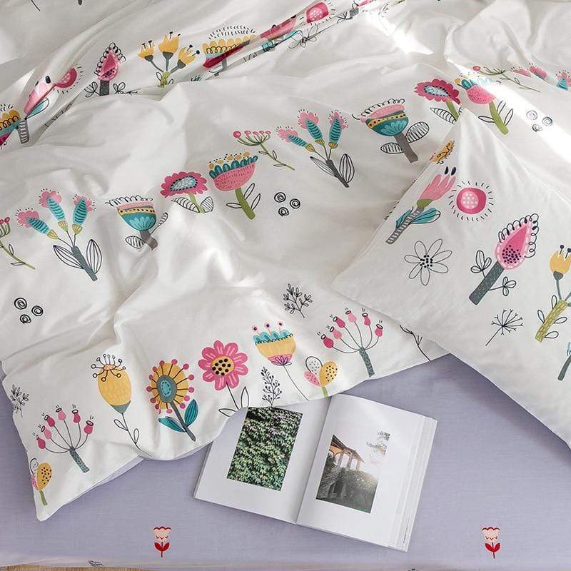 Botanical Flower Bedding Set