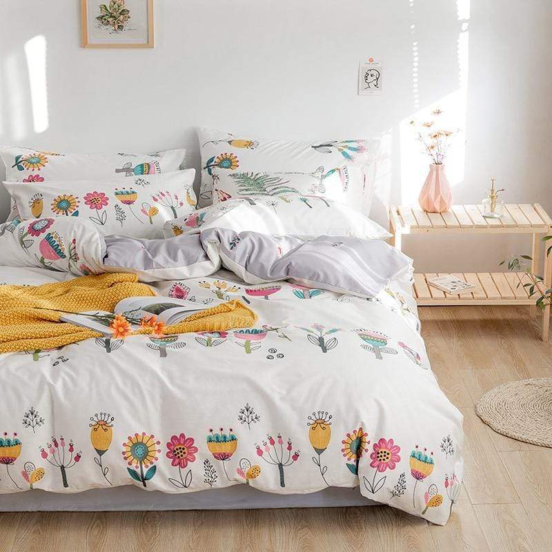 Botanical Flower Bedding Set