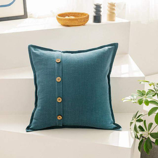 Button Pillow Covers