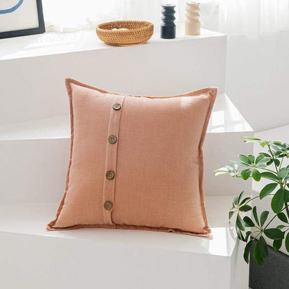 Button Pillow Covers