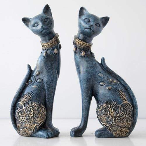 CAT FIGURINE (SET OF 2)