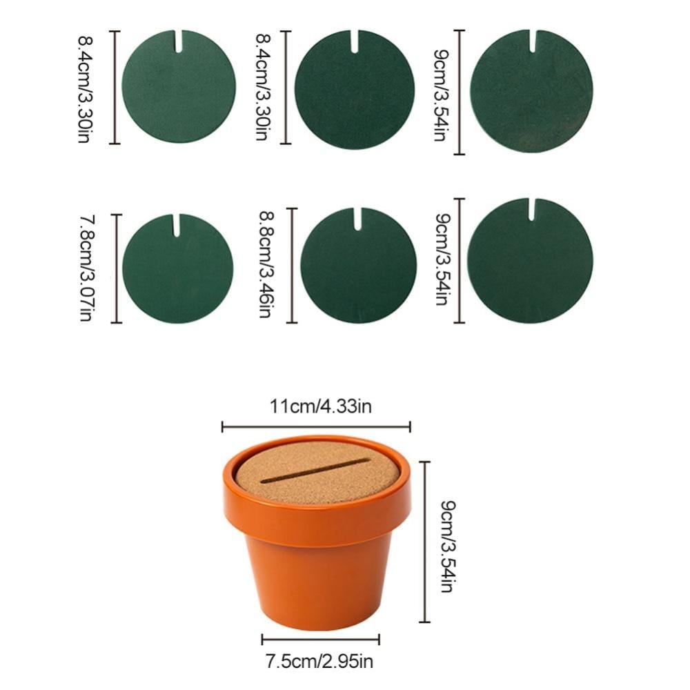 Set di sottobicchieri di cactus