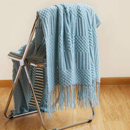 Camari Blanket With Tassels