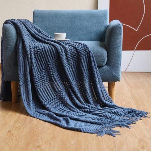 Camari Blanket With Tassels