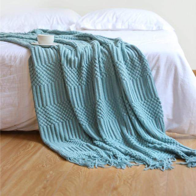 Camari Blanket With Tassels