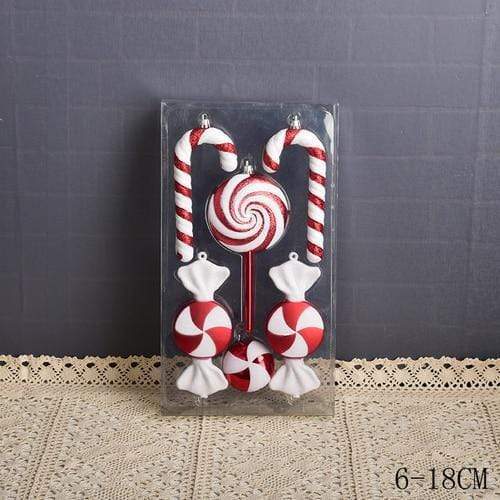 Candy Cane Christmas Decor