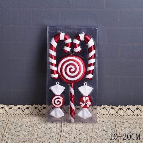 Candy Cane Christmas Decor