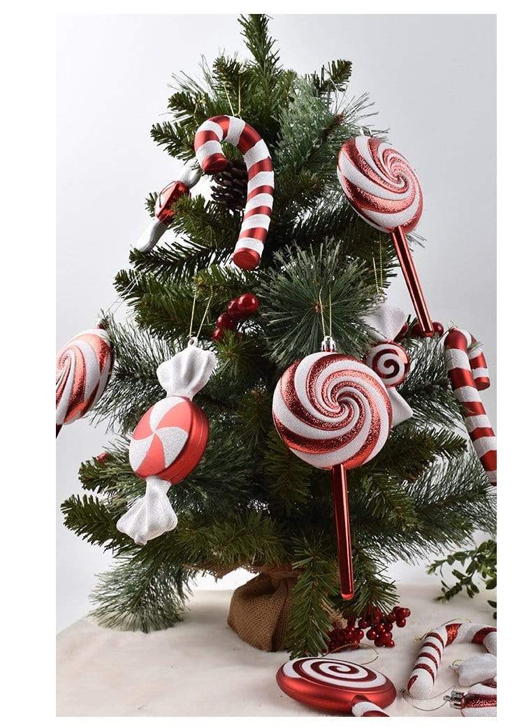 Candy Cane Christmas Decor