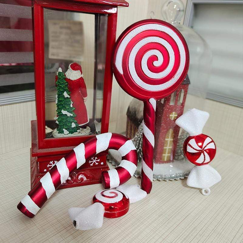 Candy Cane Christmas Decor