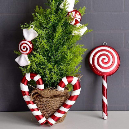 Candy Cane Christmas Decor