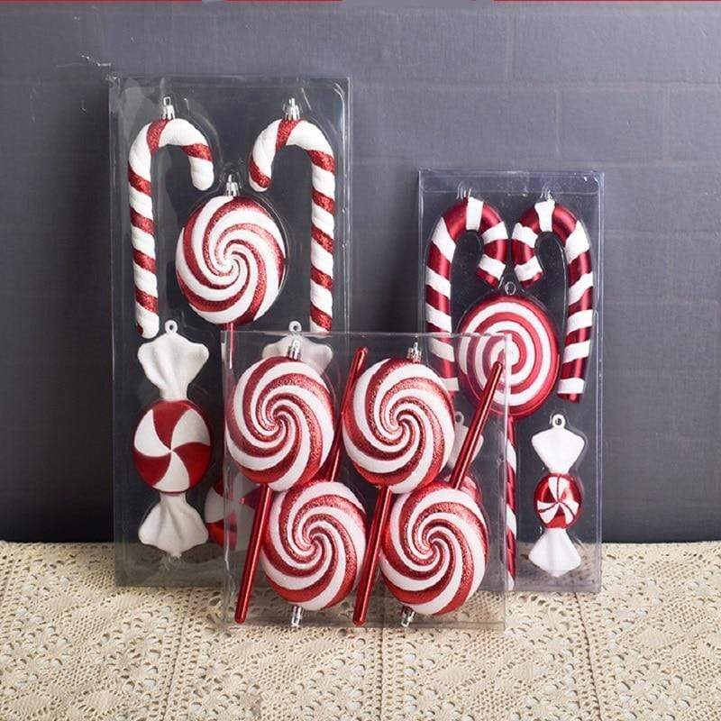 Candy Cane Christmas Decor