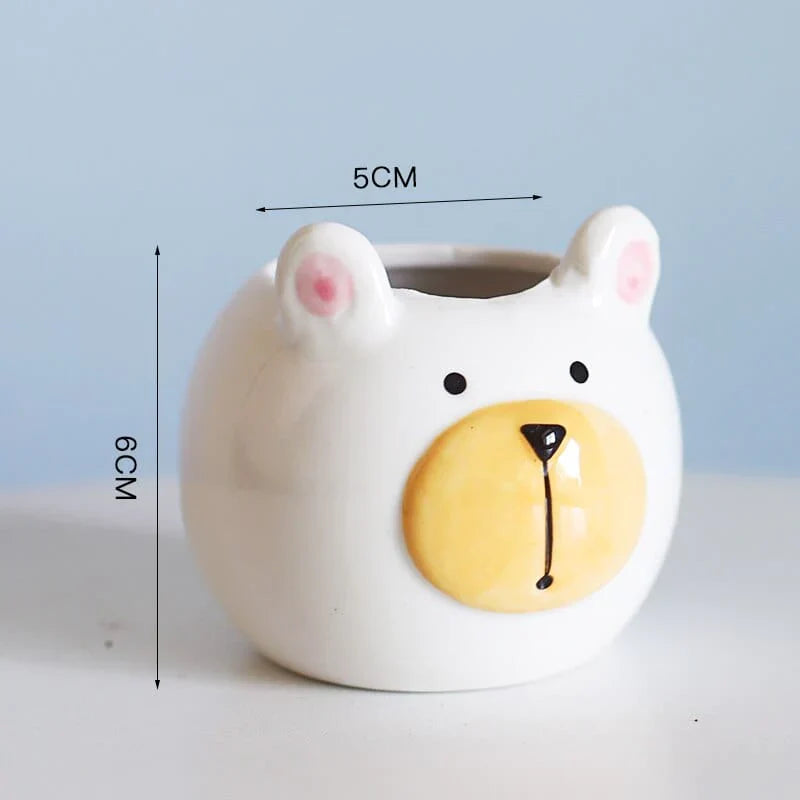 Cartoon Animal Succulent Pot