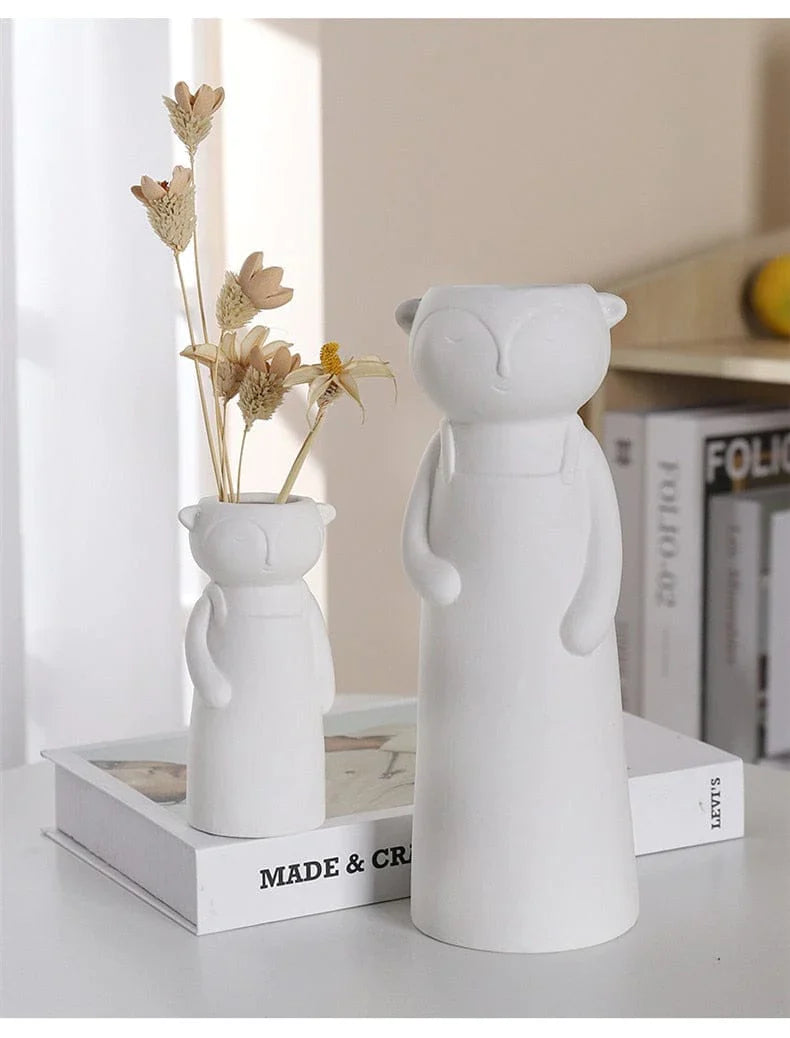 Cartoon Animal Vases