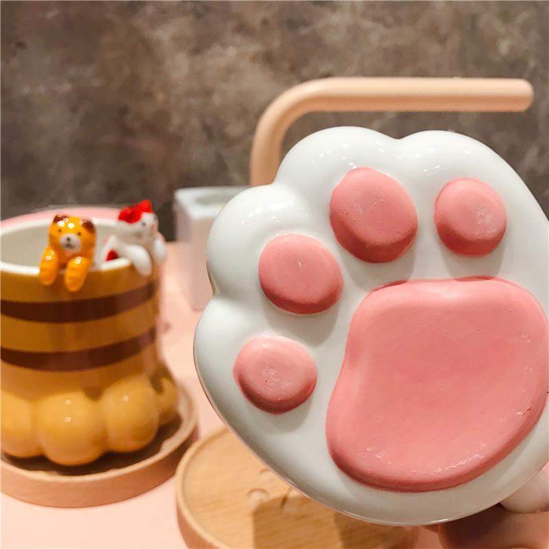 Cat Paw Coffee Mug