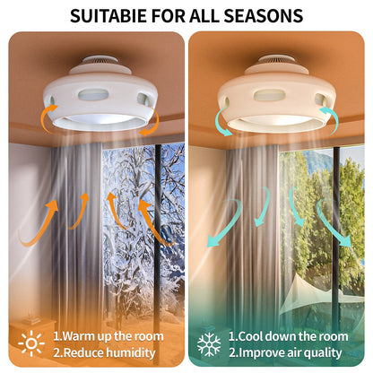 U1 Ceiling Light with Bladeless Fan