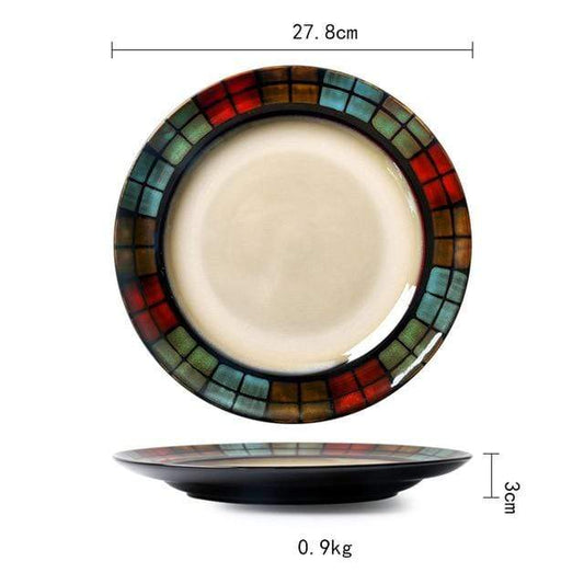 Ceramic Colorful Plates Plates