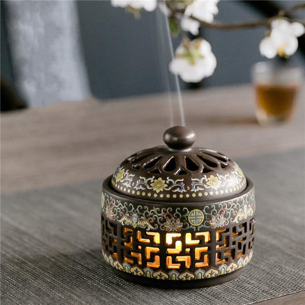 Ceramic Led Incense Burner