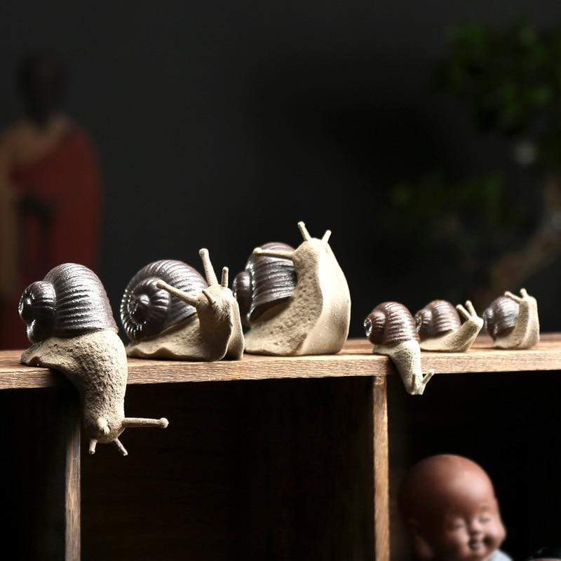 Ceramic Snail Ornaments