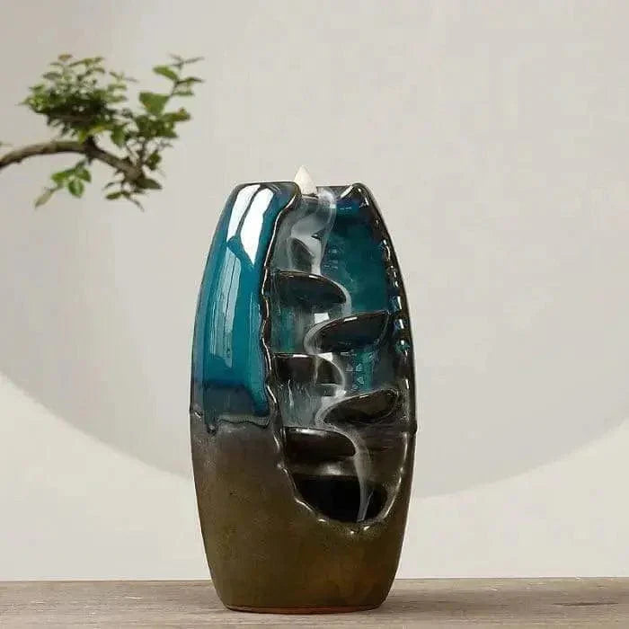 Ceramic Waterfall Backflow Incense Burner