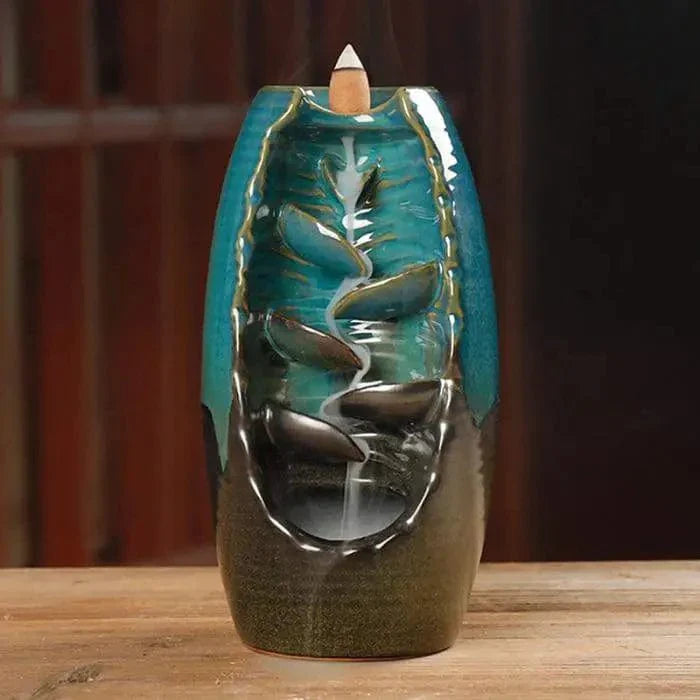 Ceramic Waterfall Backflow Incense Burner