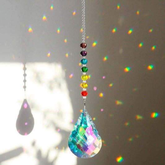 Chakra Crystal Suncatcher