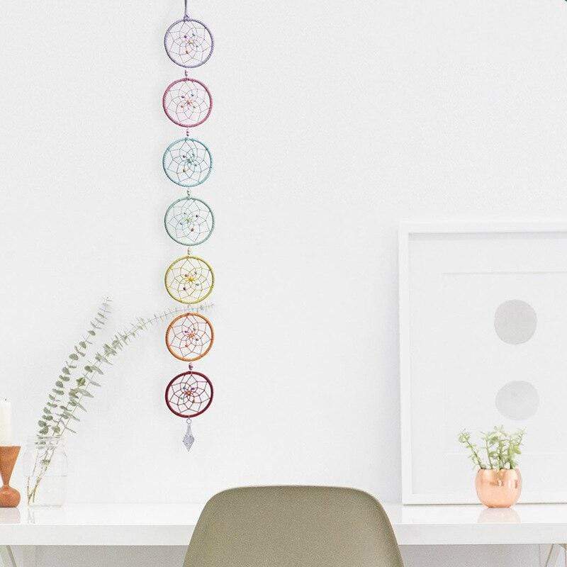 Chakra Dreamcatcher Wall Hanging Decor