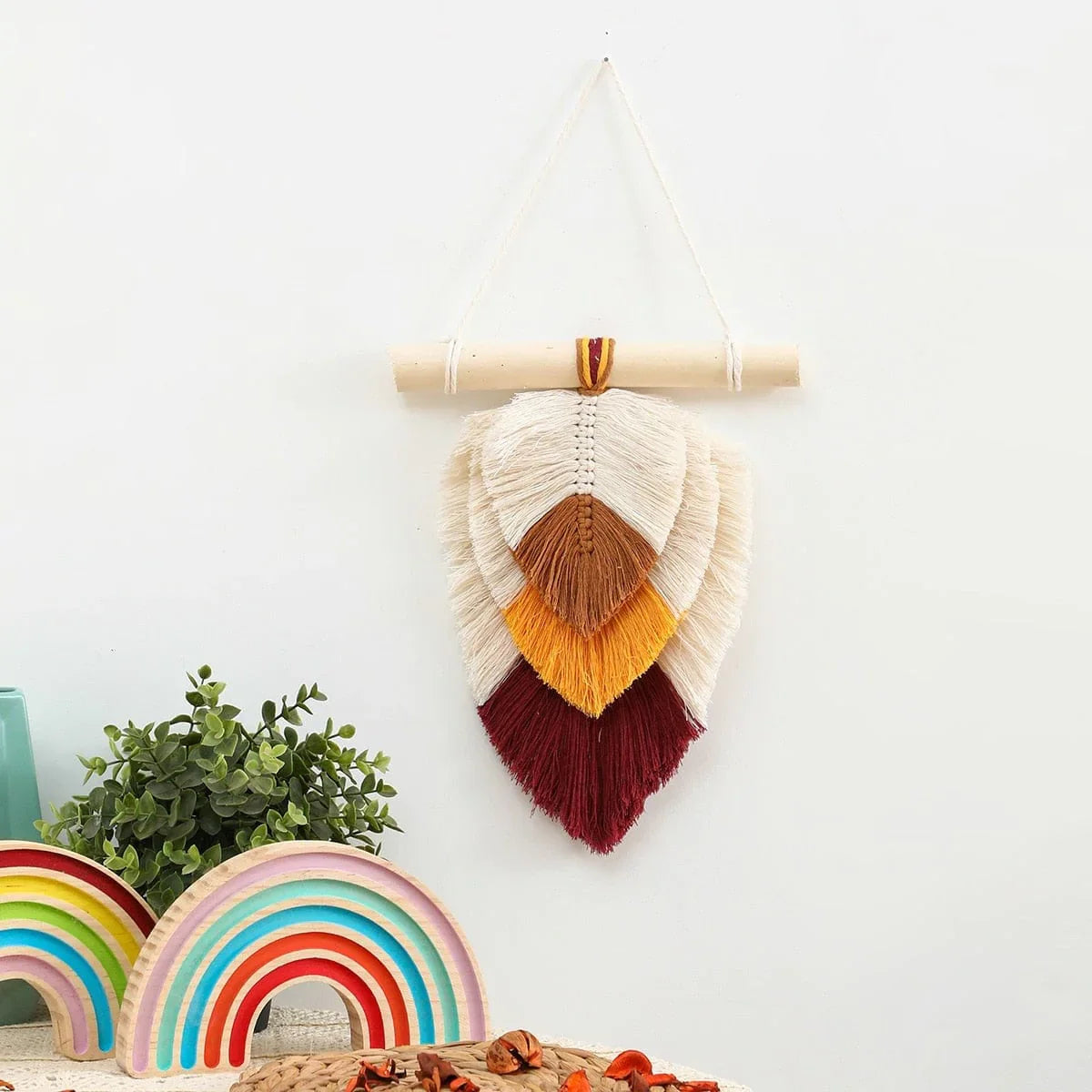 Charming Leaf Macrame