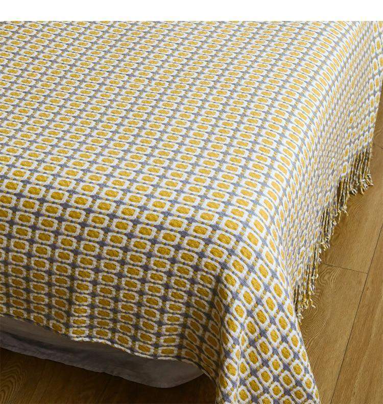 Checkered Throw Blanket Blankets & Throws