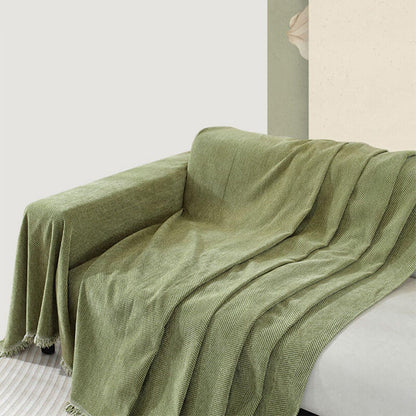 Textured Chenille Throw