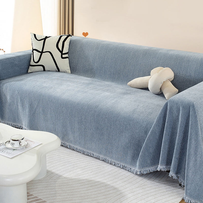 Textured Chenille Throw