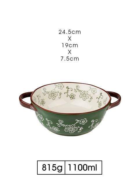 Cherry Ceramic Cooking Pot