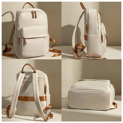 Chic Vegan Leather Backpack