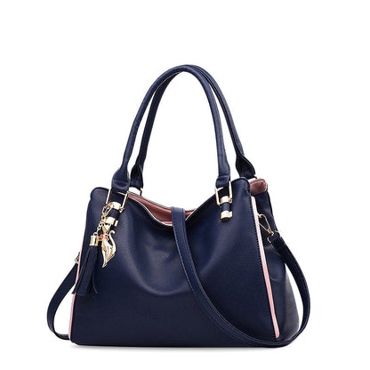 Chic Vegan Leather Shoulder Bag