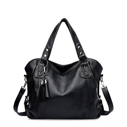 Chic Vegan Leather Tote