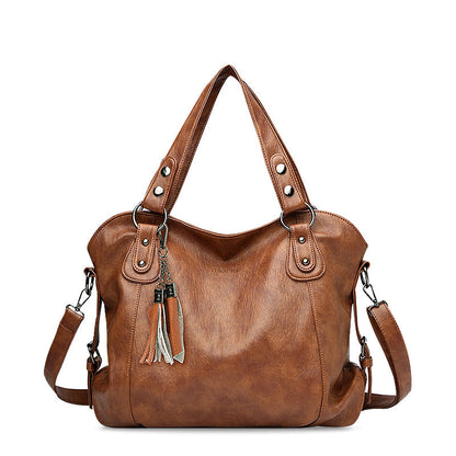 Chic Vegan Leather Tote