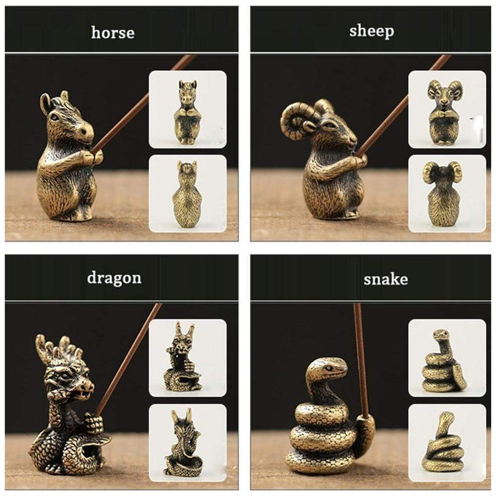 Chinese Zodiac Incense Stick Holder Meditation