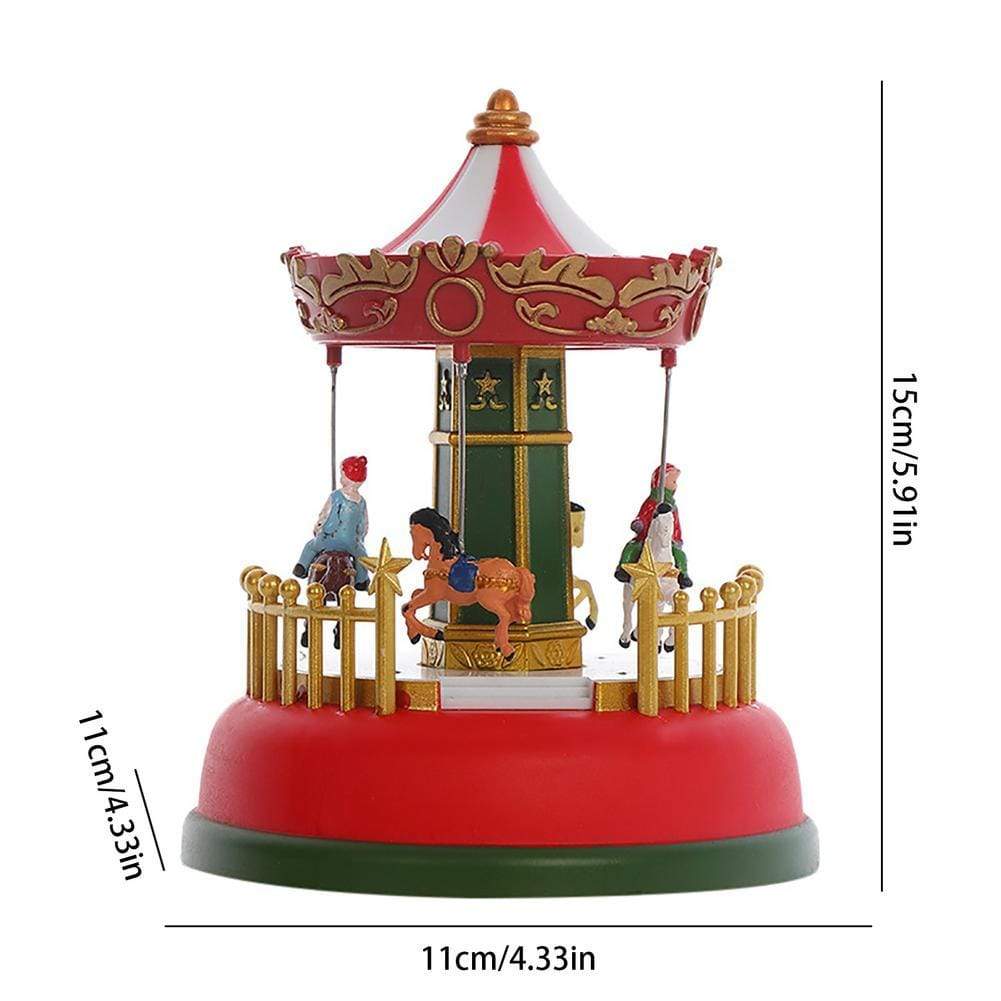 Christmas Carousel with Led Light