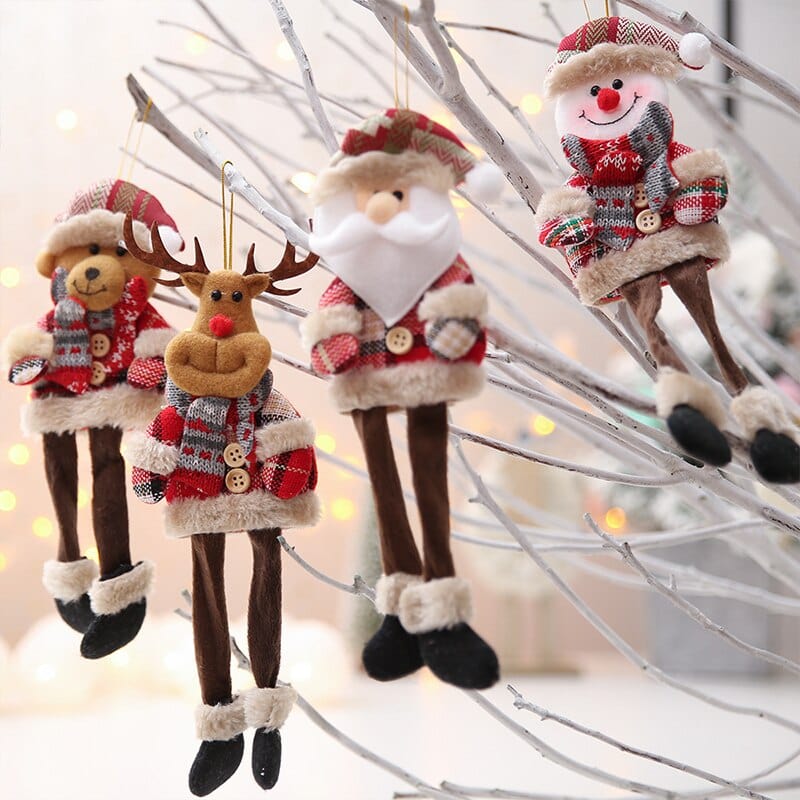 Christmas Doll Tree Decor