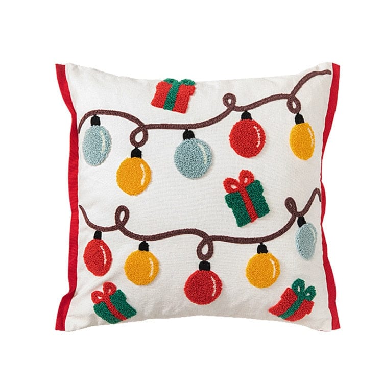 Christmas Embroidery Pillow Covers