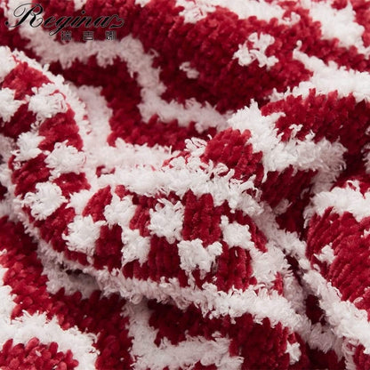 Christmas Knit Throw Blanket