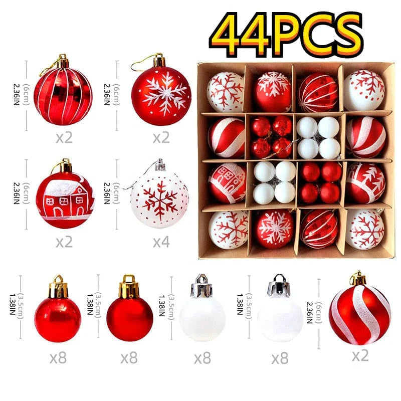 Christmas Tree Balls Set