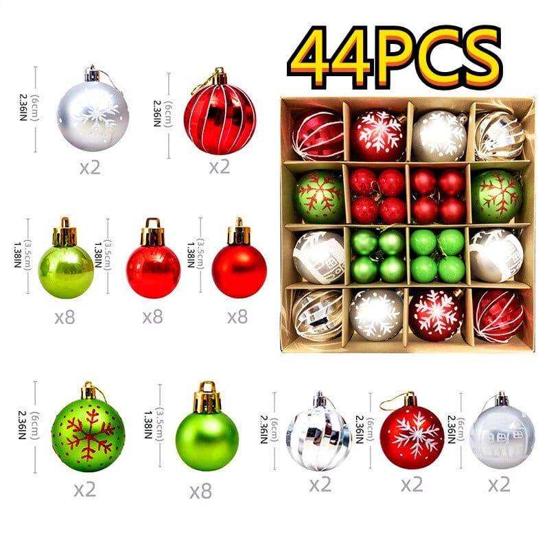 Christmas Tree Balls Set