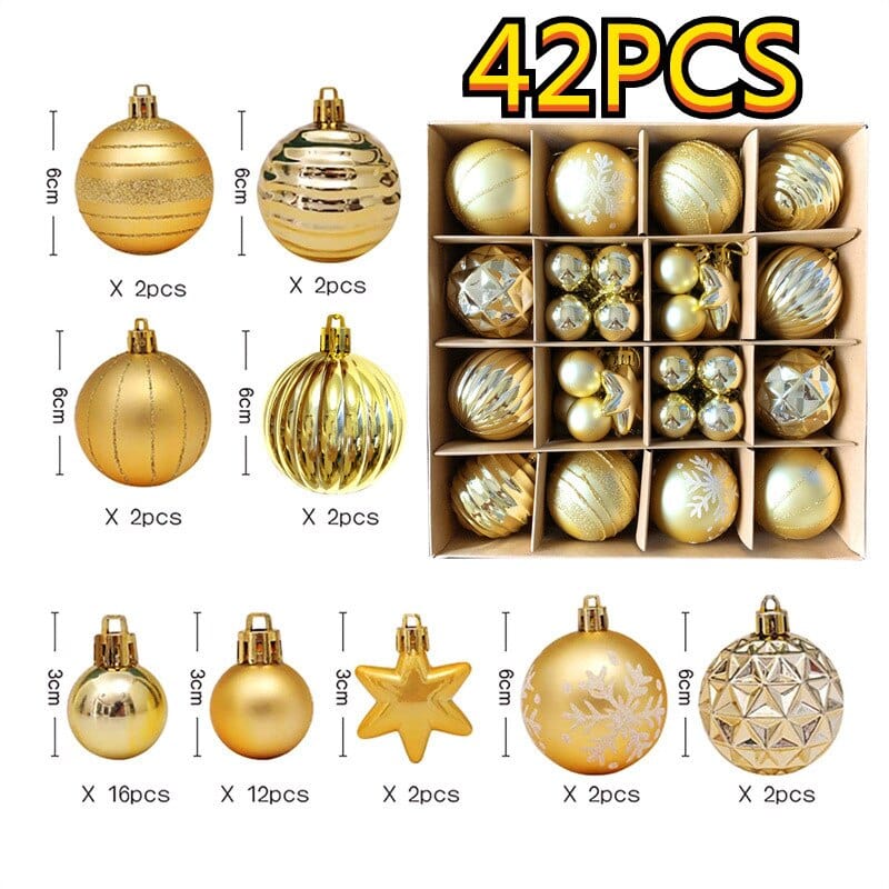 Christmas Tree Balls Set