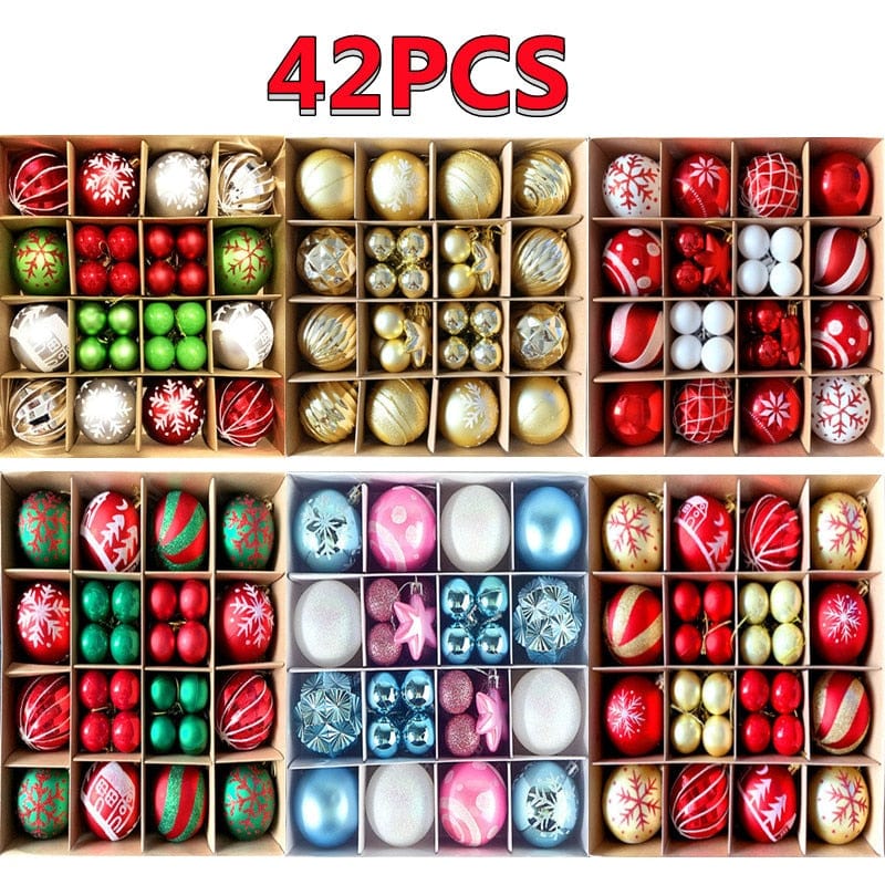 Christmas Tree Balls Set