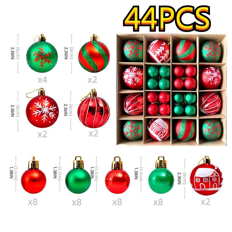 Christmas Tree Balls Set