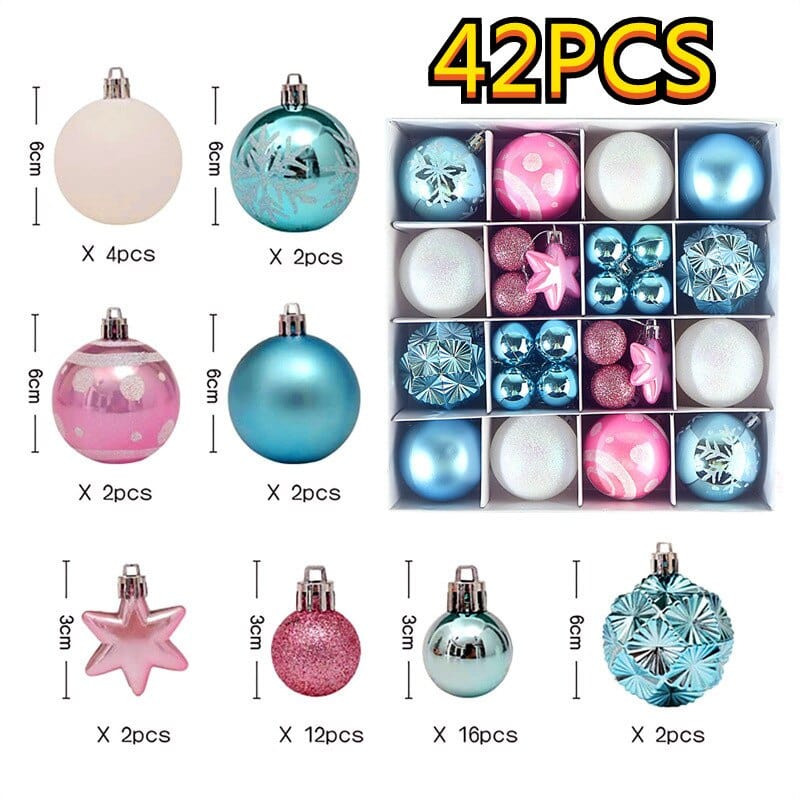 Christmas Tree Balls Set