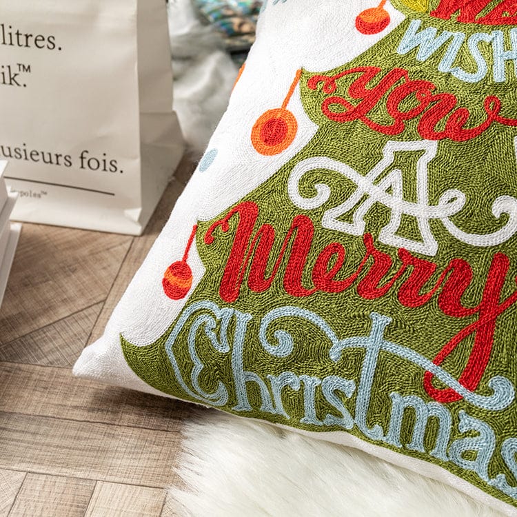 Christmas Tree Cushion Cover