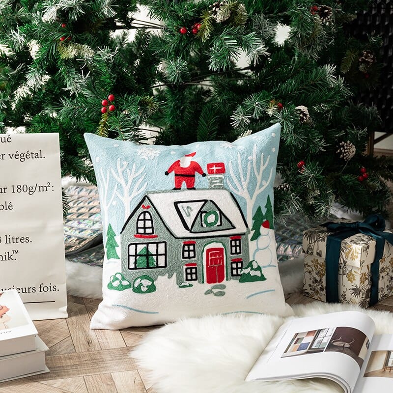 Christmas Tree Cushion Cover